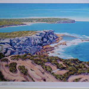Looking North to Marley - Print