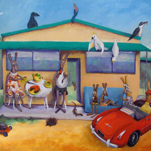 Morning Tea at Bonney Vale - Print